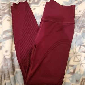 Sculptknit Lg Fabletic leggings Burgundy